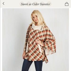 🍁🍎 Sweet as Cider Sweater - Poncho 🍎🍁